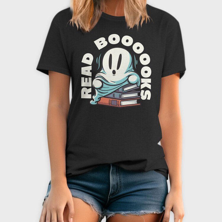 Books Ghost, Tricou Barbati (Unisex)