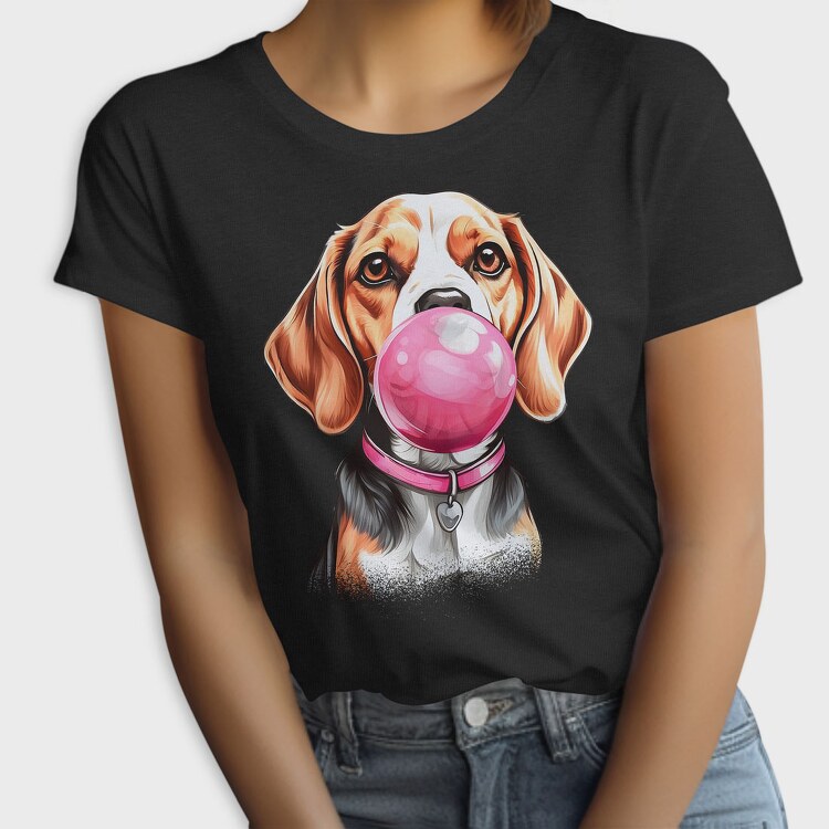 Beagle Bubblegum, Tricou Femei