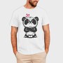 Angry Panda, Tricou Barbati (Unisex)