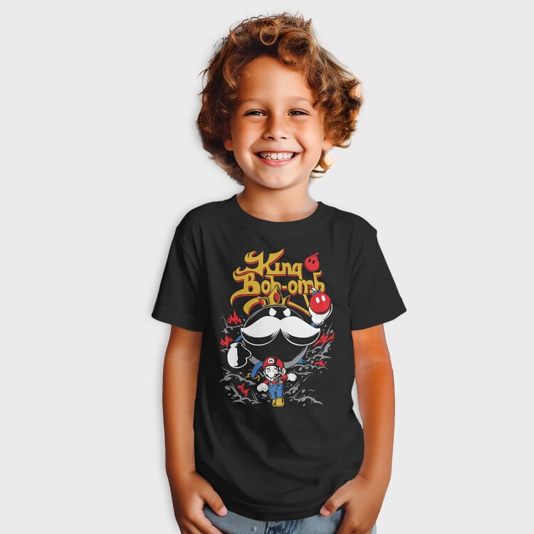 King Bob Omb Mario, Tricou Copii