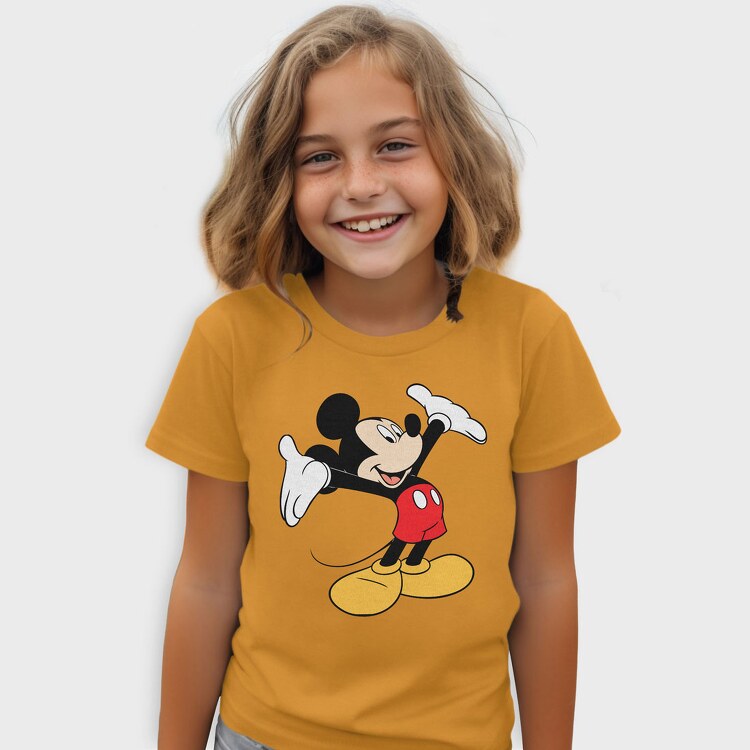 Cartoon Retro Mickey Mouse 6, Tricou Copii