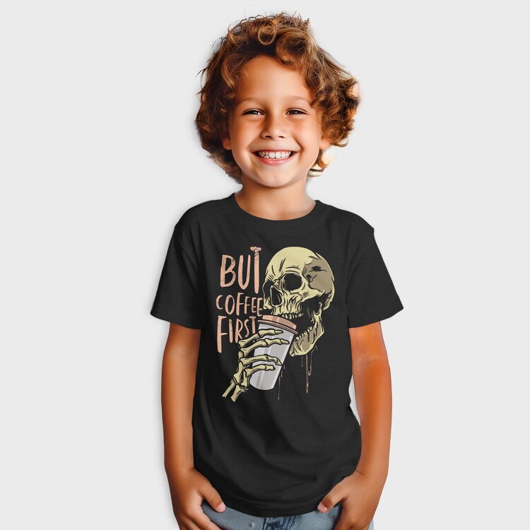 Coffe Skull, Tricou Copii