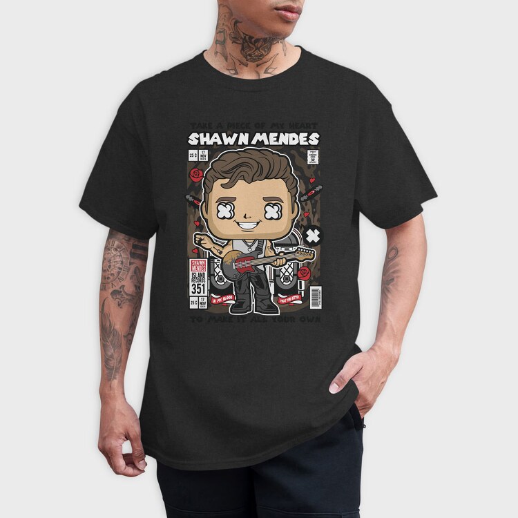 Shawn Mendes, Tricou Barbati (Unisex)