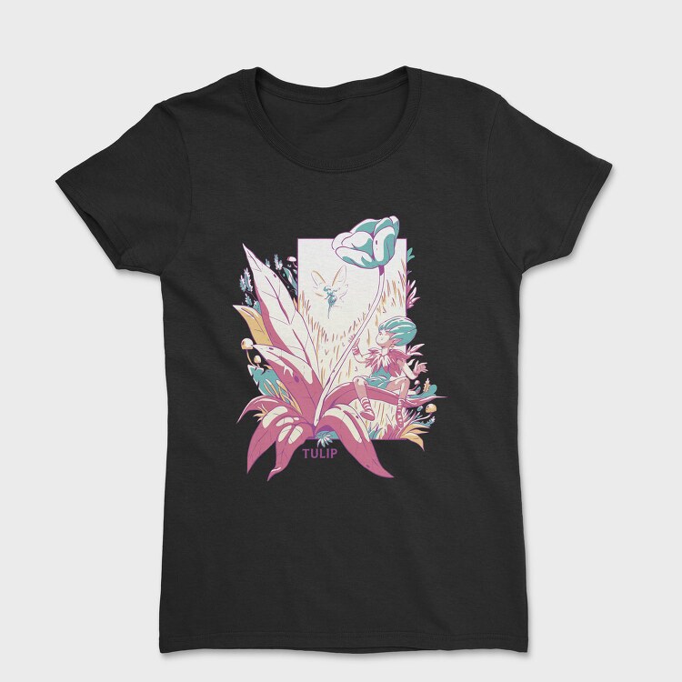Little Fairy With Flowers Fairycore 03, Tricou Femei