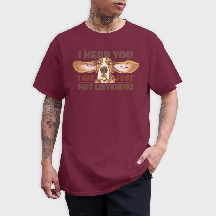 Just Not Listening, Tricou Barbati (Unisex)