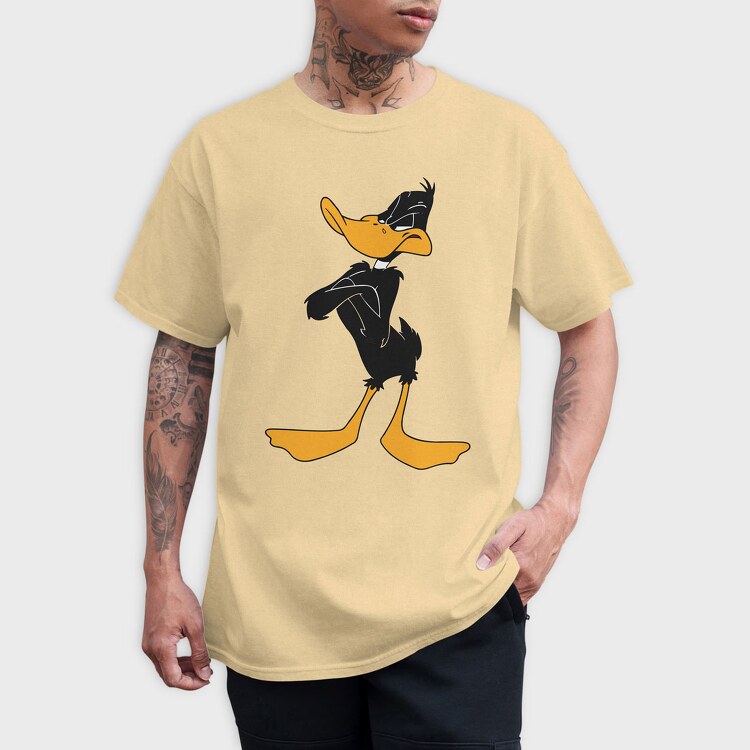 Cartoon Retro Pato Lucas 4, Tricou Barbati (Unisex)