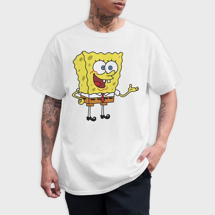 SpongeBob 4, Tricou Barbati (Unisex)