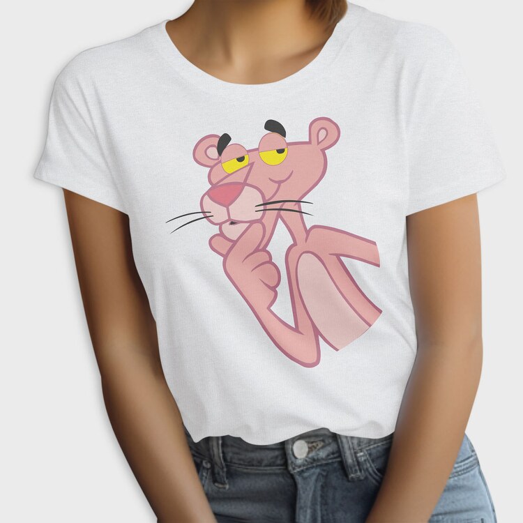 Cartoon Retro Pink Panter 5, Tricou Femei