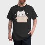 Cute Little Cat Box, Tricou Barbati (Unisex)