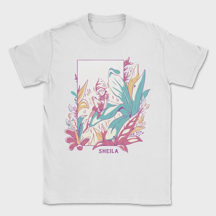 Magical Fairy In Flower Field Fairycore 07, Tricou Barbati (Unisex)