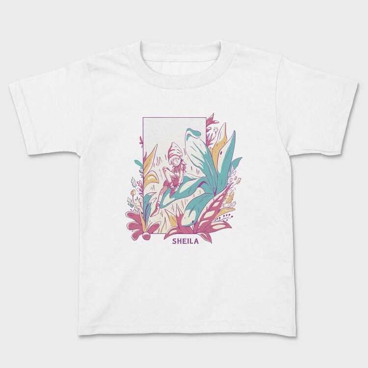 Magical Fairy In Flower Field Fairycore 07, Tricou Copii