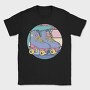 Pastel Roller Skates, Tricou Barbati (Unisex)