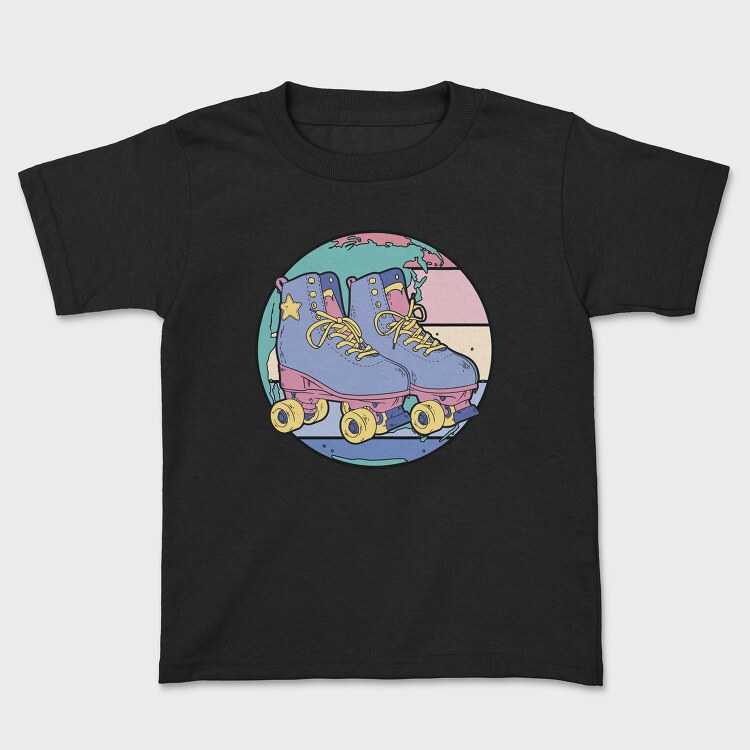 Pastel Roller Skates, Tricou Copii