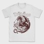 Here Be Dragons Fantasy, Tricou Barbati (Unisex)