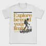 Hiking Exploration Quote, Tricou Barbati (Unisex)