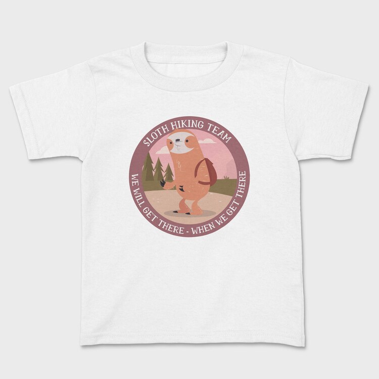 Hiking Sloth, Tricou Copii