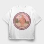 Hiking Sloth, Tricou Oversize Barbati (Unisex)