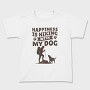 Hiking With Dog My, Tricou Copii