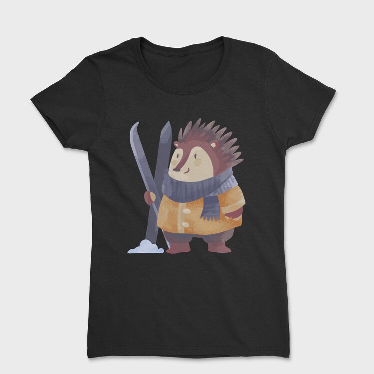 Hedgehog Ski Adventure, Tricou Femei