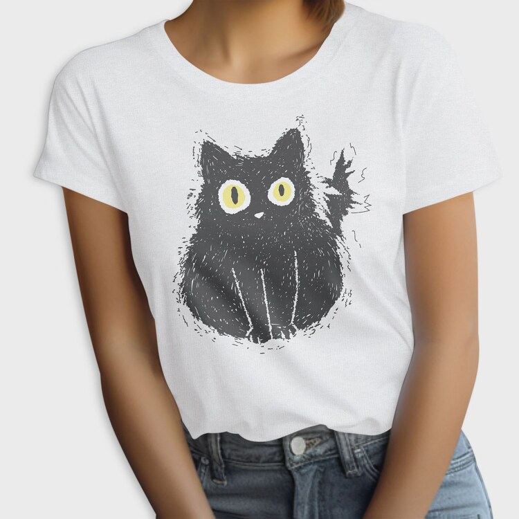 Electrocuted Cat, Tricou Femei