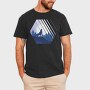 Howling Wolf Hexagon, Tricou Barbati (Unisex)