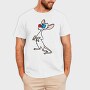 Cartoon Retro Pinky and Cerebro 5, Tricou Barbati (Unisex)