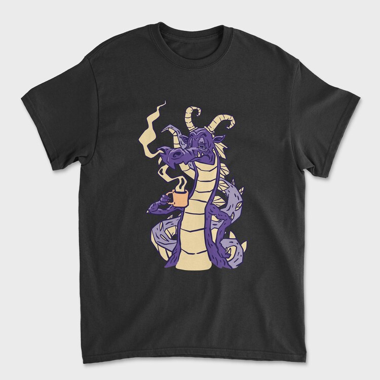 Dragon Coffe, Tricou Barbati (Unisex)