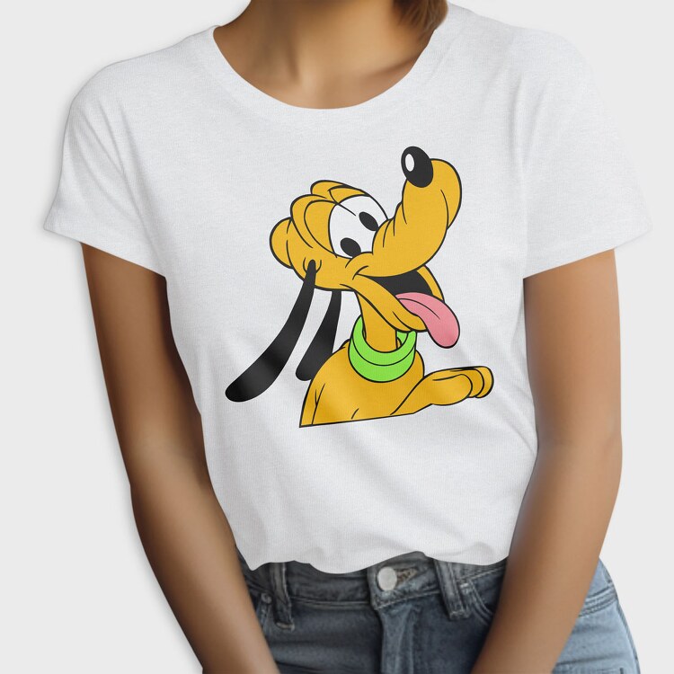 Cartoon Retro Pluto 1, Tricou Femei