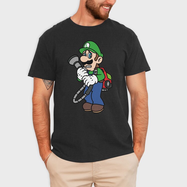 Luigi Fear, Tricou Barbati (Unisex)