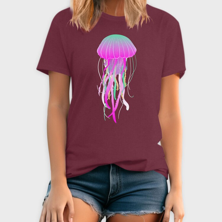 Jellyfish Electric, Tricou Barbati (Unisex)