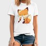Fox Eating, Tricou Barbati (Unisex)