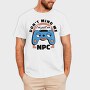 Gamer Retro Cartoon Npc, Tricou Barbati (Unisex)