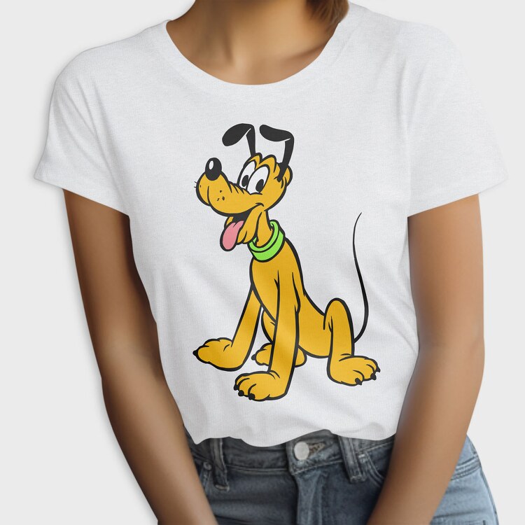 Cartoon Retro Pluto 5, Tricou Femei