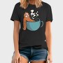 Sloth Coffee Hot Tub, Tricou Barbati (Unisex)