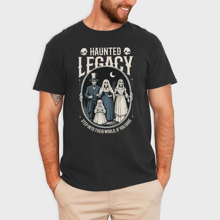 Haunted Legacy, Tricou Barbati (Unisex)