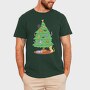 Cats on Tree, Tricou Barbati (Unisex)