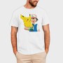 Cartoon Retro Pokemon 3, Tricou Barbati (Unisex)