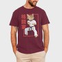 Karate Cat, Tricou Barbati (Unisex)