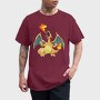Cartoon Retro Pokemon 6, Tricou Barbati (Unisex)