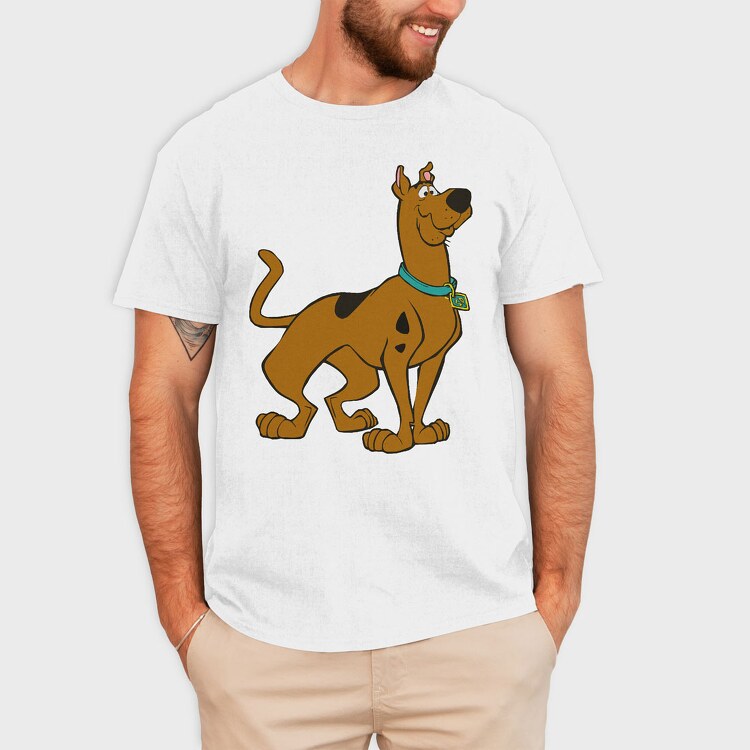Cartoon Retro Scooby Doo 2, Tricou Barbati (Unisex)