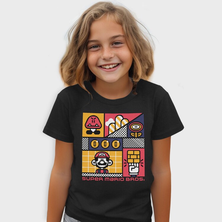 Mario Bros 2, Tricou Copii