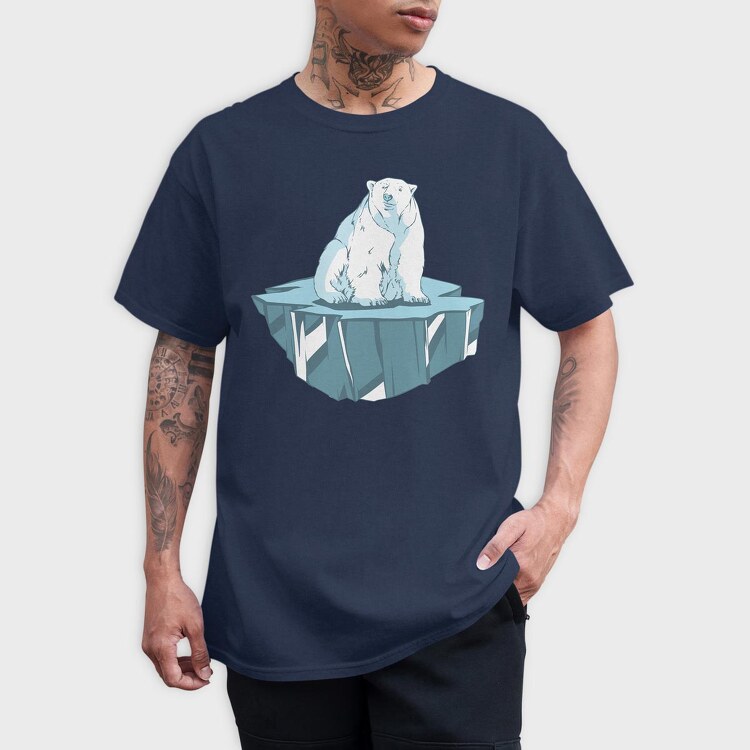 Polar Bear, Tricou Barbati (Unisex)