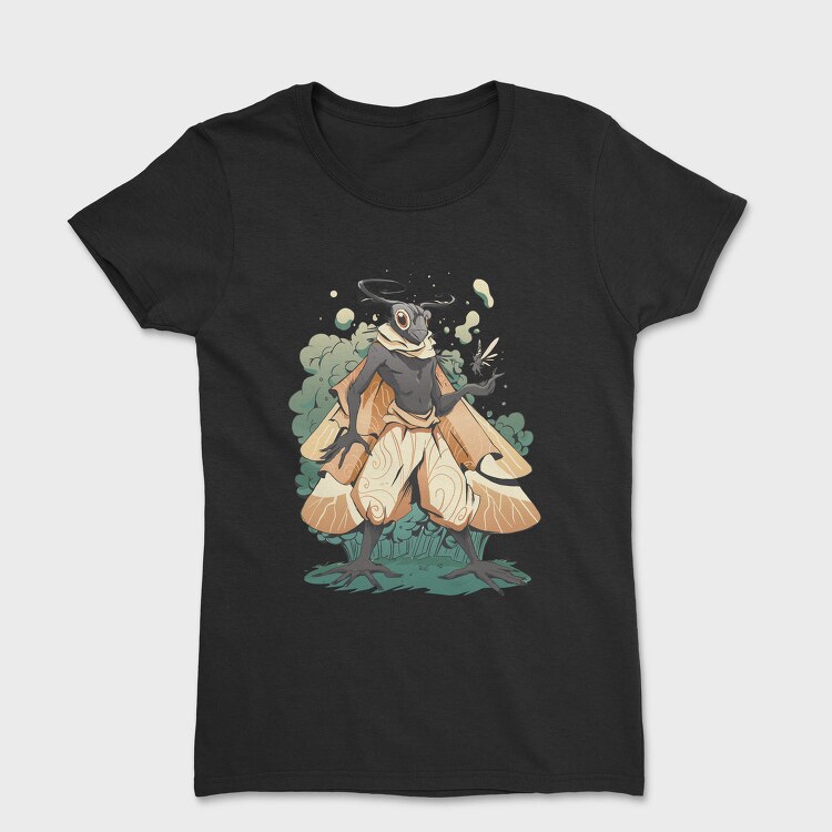 Magical Bug Creature Cottagecore Man, Tricou Femei