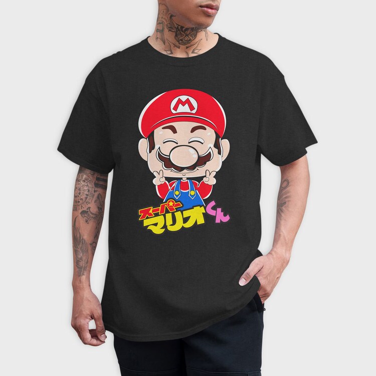Mario Funko, Tricou Barbati (Unisex)