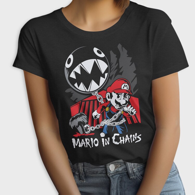 Mario In Chains, Tricou Femei