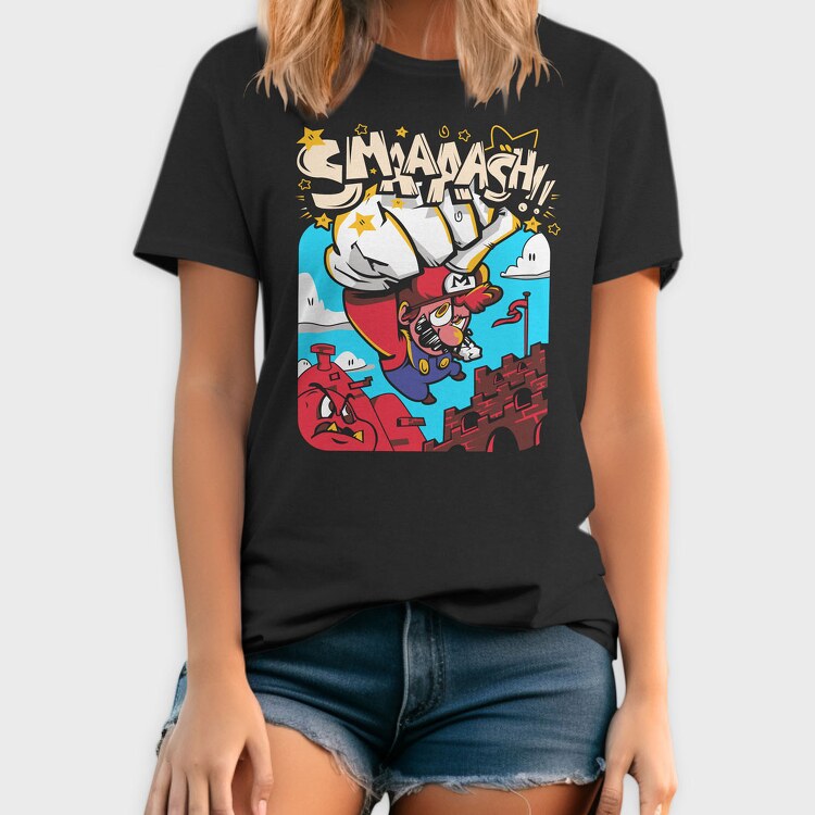 Mario Smaash, Tricou Barbati (Unisex)