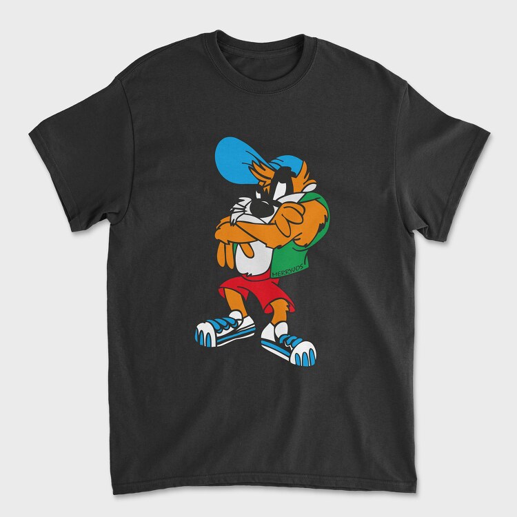 Cartoon Retro Tazmania 1, Tricou Barbati (Unisex)