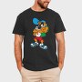 Cartoon Retro Tazmania 1, Tricou Barbati (Unisex)
