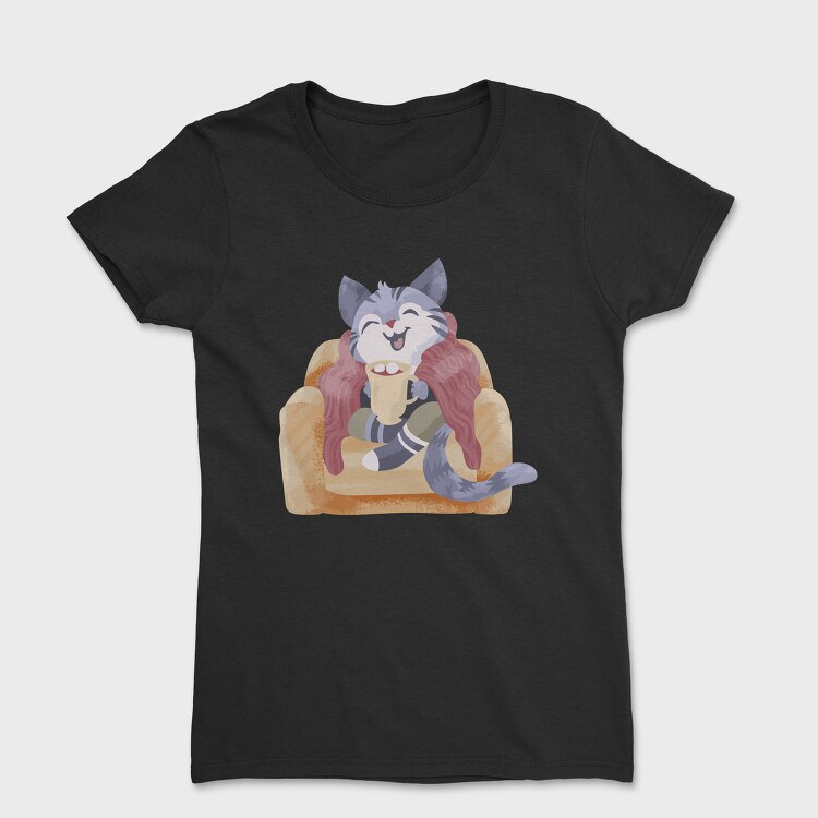 Catnap Cozy, Tricou Femei