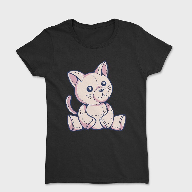 Cat Toy Plushie, Tricou Femei